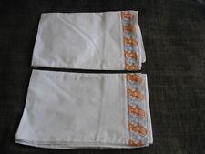Vintage pillow cases for sale  LEICESTER