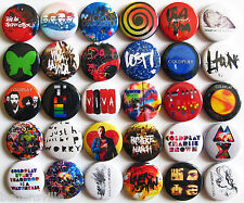 COLDPLAY Button Badges Pins Parachutes Mylo Xyloto Ghost Stories Viva la Vida, usado comprar usado  Enviando para Brazil