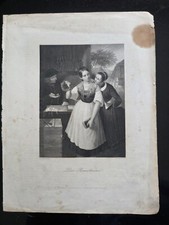 Vecchia stampa originale usato  Trieste