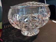 Cut glass rose for sale  TORRINGTON
