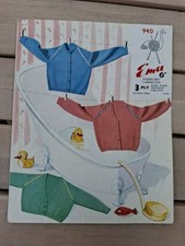 Vintage 1960 knitting for sale  BURTON-ON-TRENT