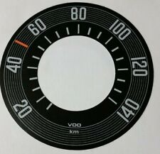 Tacômetro VW Karmann Ghia Tacho folha para 140km/H para 90 Mph Meilenumbau 8.60 - comprar usado  Enviando para Brazil