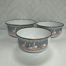 Vintage set enamel for sale  Chatsworth