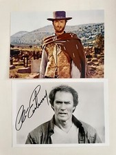 Clint eastwood autographed for sale  REIGATE
