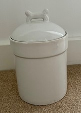 White ceramic dog for sale  PERTH