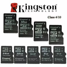 Używany, Karta pamięci Kingston 4GB 8GB 16GB MicroSD SDHC SD Scheda di Classe4 TF na sprzedaż Używany, Karta pamięci Kingston 4GB 8GB 16GB MicroSD SDHC SD Scheda di Classe4 TF na sprzedaż  Wysyłka do Poland
