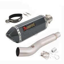 Pontas silenciadoras de tubo de escape 370 mm sistema deslizante para Honda CBR250R 2011-2016, usado comprar usado  Enviando para Brazil