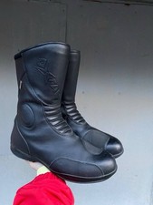 Botas impermeáveis Oxtar Sunray GTX couro preto motocicleta sapatos UE 43/EUA 9/Reino Unido 9 comprar usado  Enviando para Brazil