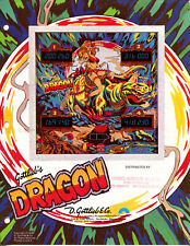 Dragon gottlieb pinball for sale  Silver Spring