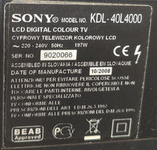 Sony bravia inch for sale  PRESTON