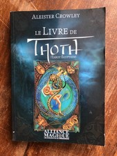 Livre thoth tarot d'occasion  Le Mans