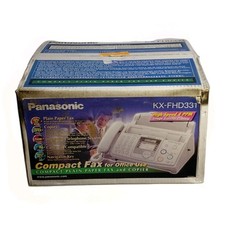 Máquina de telefone Panasonic KX-FHD331 compacta papel simples fax e copiadora comprar usado  Enviando para Brazil