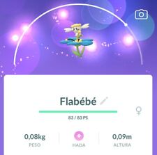 Usado, Pokemon Regional Flabébé Blue lv 35 POKEMON GO  segunda mano  Embacar hacia Argentina