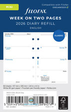 Filofax 2026 mini for sale  HITCHIN