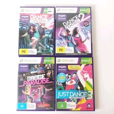 Pacote de jogos Kinect Dance Central 1&2, Dance Paradise & Just Dance 3 | Xbox 360, usado comprar usado  Enviando para Brazil