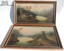 peinture huile montagne d'occasion peinture huile montagne d'occasion Yzeure