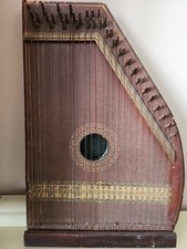 Antique zither harp for sale  Englishtown