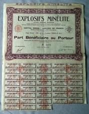 Titre action 1924 d'occasion  Saint-Joachim