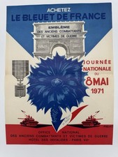 Affiche bleuet mai d'occasion  Aussonne