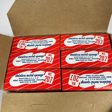 Usado, Antigo limpador de aço inoxidável Kurly Kate nº. 207 estojo de 12 pacotes comprar usado  Enviando para Brazil