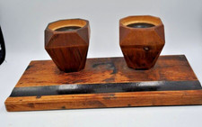 Antique wooden inkwell d'occasion  Expédié en Belgium