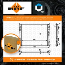 Radiator 53992 nrf for sale  UK