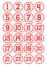 Christmas numbers advent for sale  DUNSTABLE