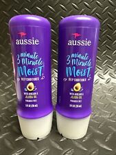 Tratamento condicionador profundo Aussie 3 Minute Miracle Moist - 8 oz., usado comprar usado  Enviando para Brazil