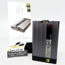 Amplificador de fone de ouvido iFi Audio xDSD Gryphon Slim portátil áudio sem fio prata, usado comprar usado  Enviando para Brazil