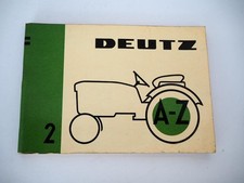 Deutz advertising booklet d'occasion  Expédié en Belgium