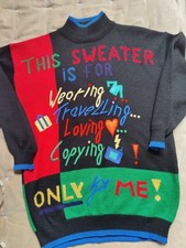 Retro knitwear bright for sale  WESTON-SUPER-MARE