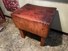 Antique butchers block for sale  Bunnell