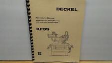 Deckel kf3s universal for sale  Winthrop