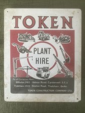 Vintage token plant for sale  HASTINGS