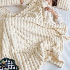 Large stripes throw for sale  MANCHESTER