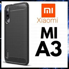 CUSTODIA PER XIAOMI MI A3 COVER NERA OPACA MORBIDA IN CARBONIO TPU ULTRA SLIM  comprar usado  Enviando para Brazil