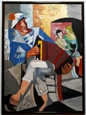 Tableau moderne marin d'occasion  Seiches-sur-le-Loir