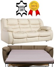 ledercouch beige gebraucht kaufen  München