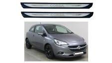 VAUXHALL CORSA 2010+ (3 PORTAS) PLACAS PROTETORAS CONTRA ARRANHÕES DE SOLEIRA DE PORTA LOGOTIPO CORSA OP009 comprar usado  Enviando para Brazil