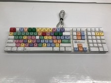 Teclado Apple A1048 Digidesign USB com fio Avid Logic corte final teclas coloridas profissionais comprar usado  Enviando para Brazil