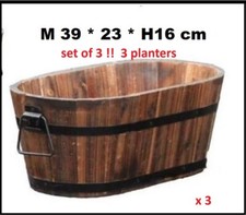 Oval burnt wood for sale  SCUNTHORPE
