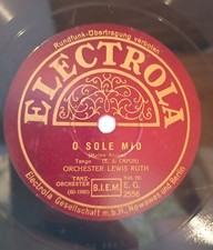 Schellackplatte electrola sole gebraucht kaufen  Hoßkirch