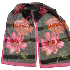 Sheer floral scarf for sale  Mequon
