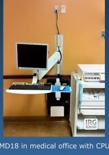 Estação de trabalho monitor de braço e teclado de parede para escritório médico/dontológico – ICW MD18 comprar usado  Enviando para Brazil