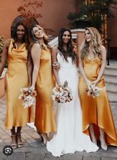 Yellow slip bridesmaid for sale  HENLEY-ON-THAMES