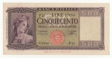 Repubblica italiana 500 usato  Telese Terme