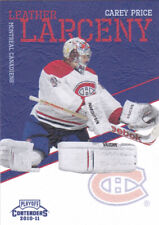 10/11 CONTENDERS..CAREY PRICE..LEATHER LARCENY..CARD # 2..CANADIENS na sprzedaż  Wysyłka do Poland