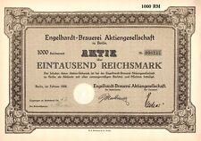 Engelhardt brauerei aktiengese gebraucht kaufen  Bielefeld