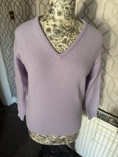 Hawick knitwear lilac for sale  DUNDEE