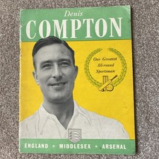 Cricket denis compton for sale  CHRISTCHURCH